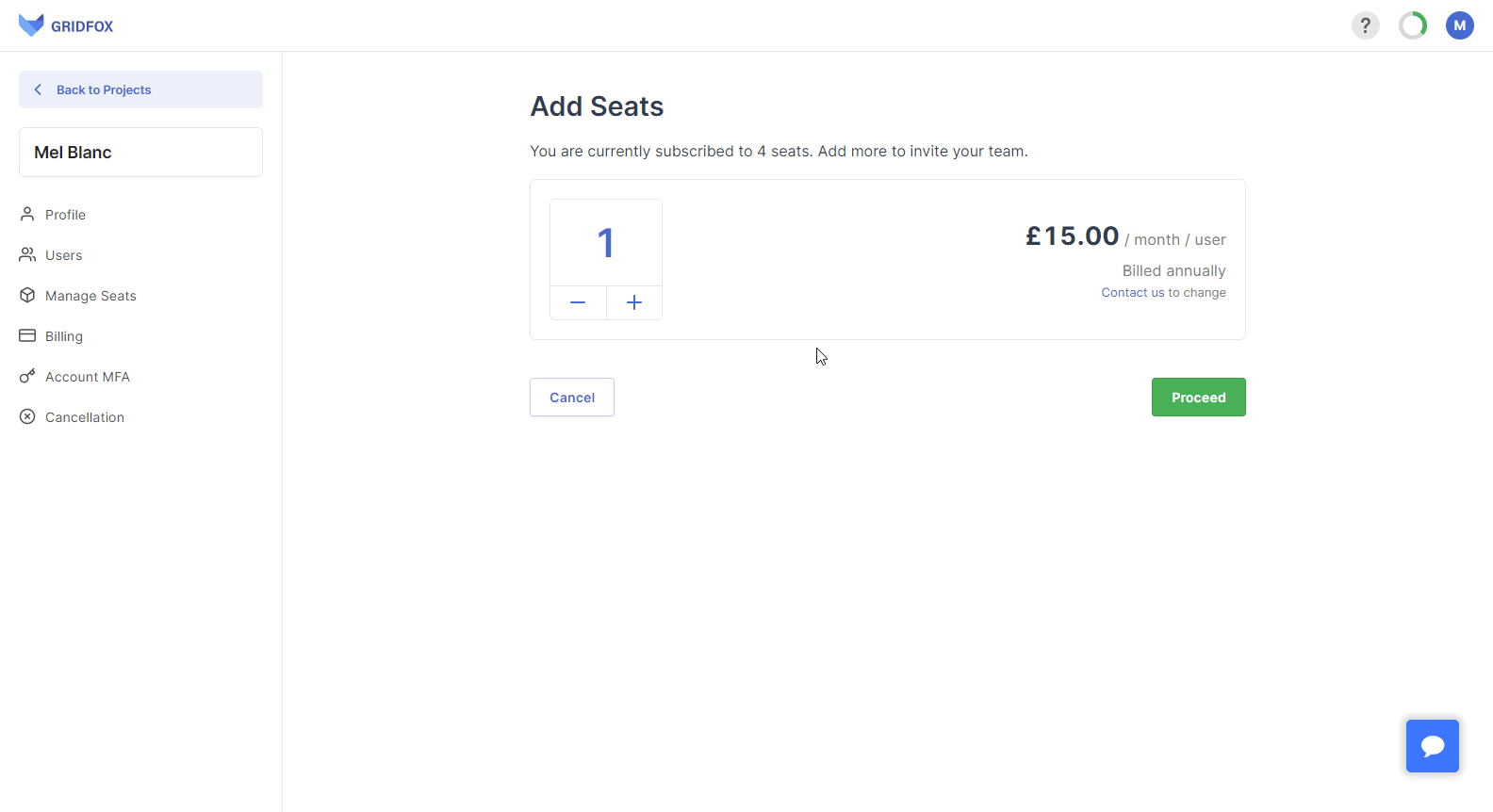 Adding More Seats