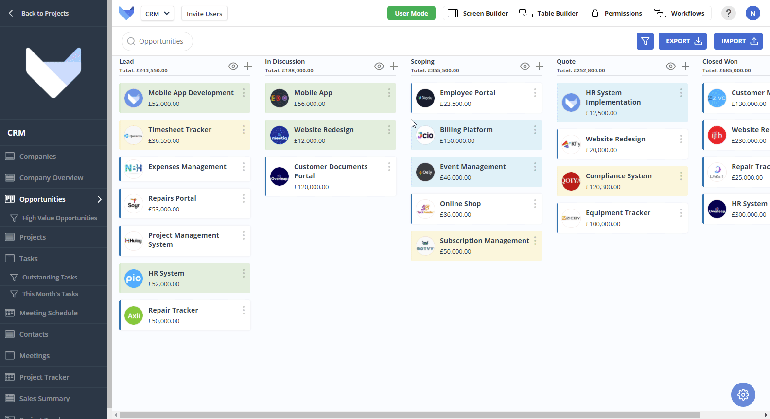 Changing User Group