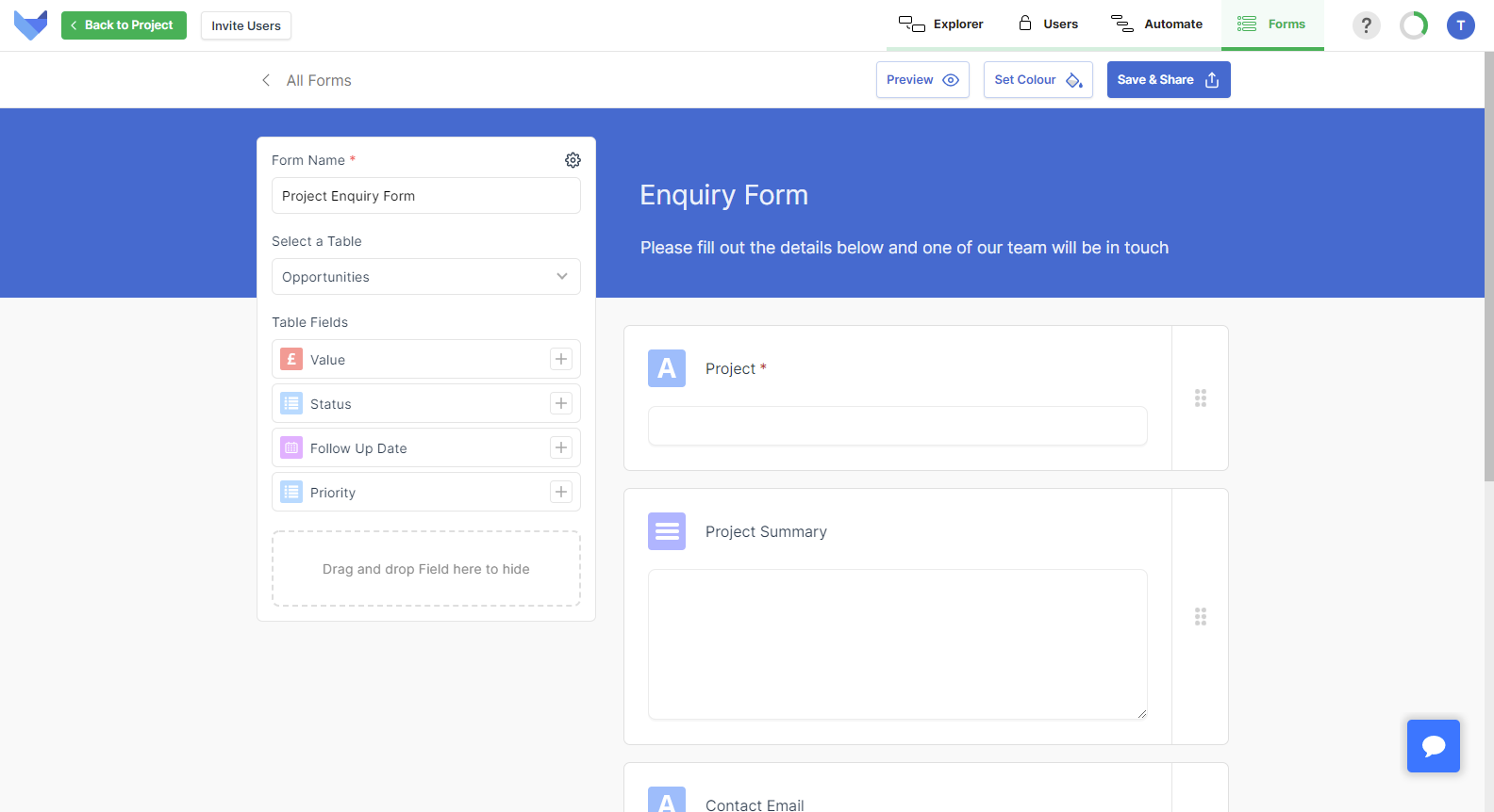 Form Example