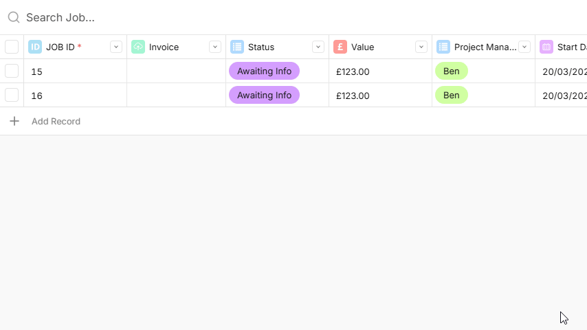 File Field Setting